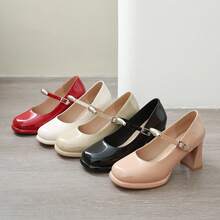 Women Platforms & Wedge Sandals - 裸色升級版 - 查看 1