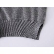 UMELOK Girls' Cardigans Sweater Cotton Button Solid Long Sleeve Knit Sweaters