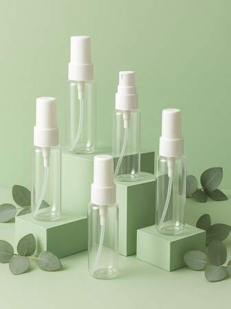 1/2/5 Flacone spray compatto a tenuta stagna, Erogatore portatile premium, Polverizzatore versatile per tonici per la pelle, nebulizzatori facciali, sieri per capelli, miscele di bellezza fai-da-te e soluzioni per la pulizia domestica. Facile da riempire, durevole e polivalente. Nebulizzatore a fine getto per cura della pelle, viaggi e uso domestico. Idea regalo perfetta per appassionati di bellezza, minimalisti e utenti