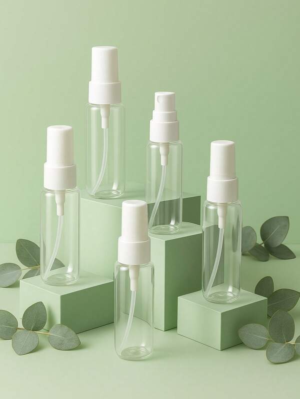 1/2/5 زجاجة رش قابلة للتعبئة محكمة الإغلاق، موزع رذاذ محمول ممتاز، موزع رذاذ ناعم متعدد الاستخدامات لمستحضرات العناية بالبشرة والمياه المنعشة والمصل للشعر ومزيجات التجميل المنزلية DIY، سهل التعبئة، متين، وموزع رذاذ ناعم متعدد الأغراض للعناية بالبشرة والسفر والاستخدام المنزلي، هدية مثالية لعشاق التجميل والمحبين للبساطة والمستخدمين