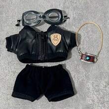 1-5 件适用于 服装配饰、多色围兜裤、夏季帽子、眼镜、靴子或全套 服装，适合 BJD 和大多数娃娃的服装配饰