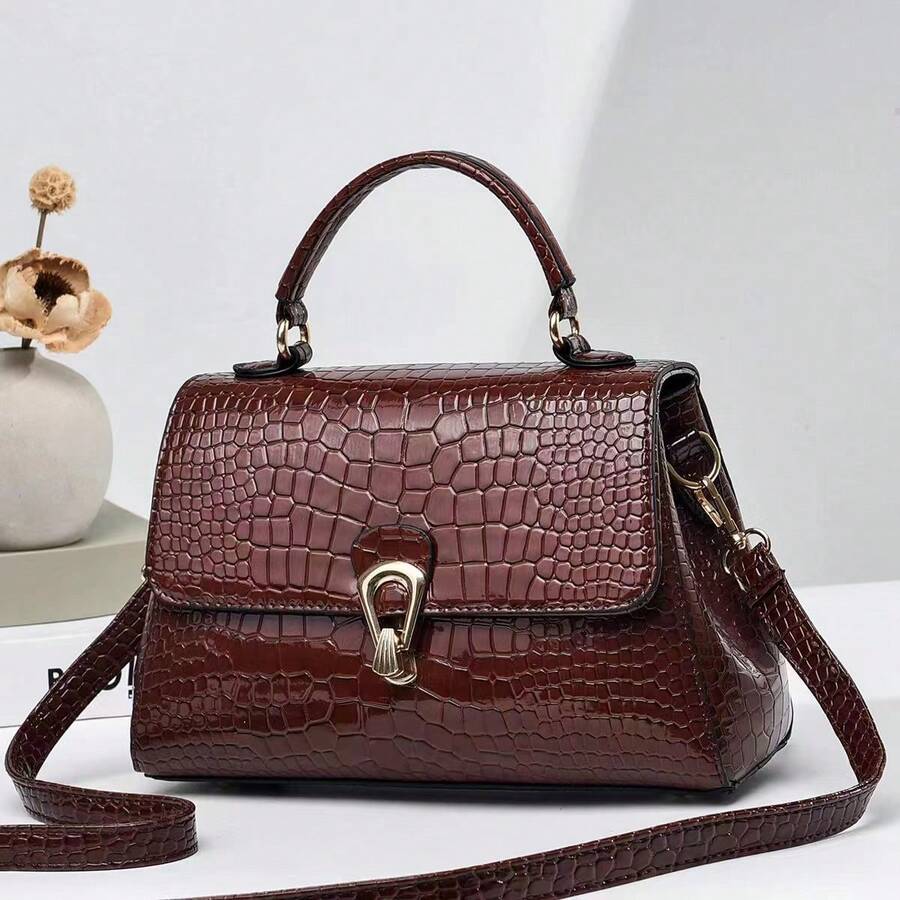 Women Shoulder Bags - 酒紅色 - 查看 1