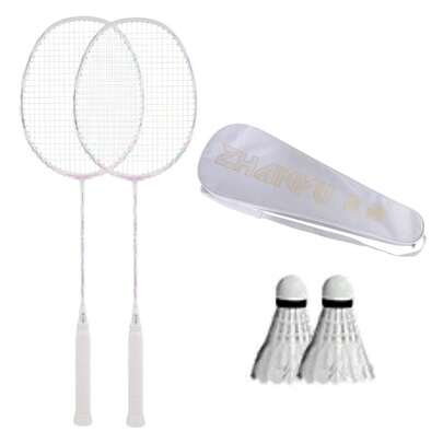 Badminton Rackets,Badminton Rackets Set Of 2,Contains 2 Badminton Rackets Plus Two Badminton Balls Plus A Bag