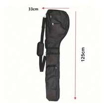 Foldable Golf Club Bag - Large Capacity, Zipper Closure, Folding Gun Bag For Golf Driving Range Supplies, Ideal Choice, Golf Accessories