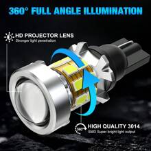 2Pcs 16W T15 LED Bulb W16W LED Lamp Canbus No Error 3014 21-SMD 912 921 LED Lights 12V Car Backup Reverse Light 4000LM 6000K - T15 - View 4