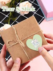 Custom Personalized Unique Colorful Design Stickers ,Vinyl Sticker,Transparent Logo Sticker,Retro Kraft Paper Labels,Adhesive Waterproof Ideal Gifts Name Labels ,Reusable Laptop Logo Sticker,Wedding Stickers Birthday Graduation,School Essentials,Festive Calendar - PVC Stickers - View 6