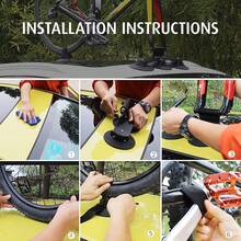 Car Luggage Rack - 黑色 - 查看 6