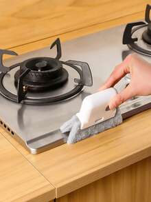 1pc 2-In-1 Detachable Window Slot Brush, Door & Window Groove Brush, Glass Window Slot Dead Corner Brush, Window Slot Cleaning Tool, Crevice Brush - Multicolor - View 8