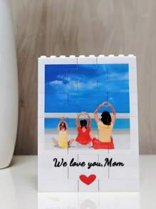 1pc Customized Photo Puzzle, DIY Picture & Text Wooden Blocks, Colorful Photo Puzzle, Decorative Memory, Gift For Father's Day, Mother's Day, Teacher's Day, Graduation, Christmas, New Year, Valentine's Day, Anniversary Birthday,Desert Fall Cozy,Digital Printing - Single-sided Printing - View 10