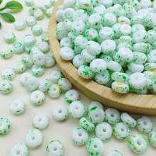 10/50g 6mm Abacus Beads Kit - Vibrant Transparent Glass Flat Beads Multiple Colors With Versatile Spacer Beads - Perfect For DIY Beading Projects, Ideal For Creating Unique Bracelets And Necklaces, Essential Jewelry Making Accessories