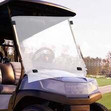 YUNRUX Transparent Golf Cart Windshield For EZGO TXT 2014+ With High-Strength - A - View 5