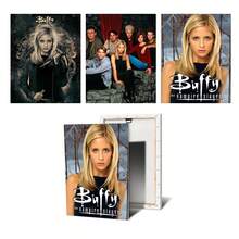 1PC/3 Pieces Halloween Vampire Slayer Canvas Art Painting Kit Mosaic Jewelry Home Decor Children's Gifts Decorative Paintings Home Living Room Hanging Paintings Entrance Mural Canvas Photo Frame Poster Wall Art Waterproof Paper Sticker Coffee House Bar Room Wall Decorations