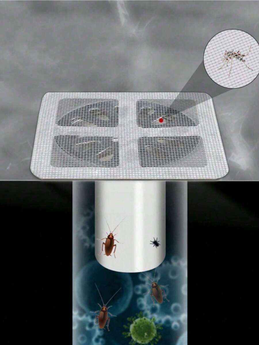 1 件优质排水过滤器、淋浴和浴缸毛发收集器 - 易于安装、一次性排水盖，适用于淋浴、水槽和洗衣房，易于使用，毛发塞 - 灰色 - 查看 1
