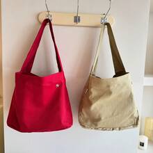 Women Shoulder Bags - 卡其色 - 查看 3