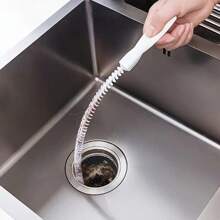 Root Canal Dredging Brush - Sink Drain Cleaning Brush, Household Sewer Hair Remover, Snake Shaped  Remover, Suitable For Bathtubs, Kitchen Sinks, Toilets, Etc