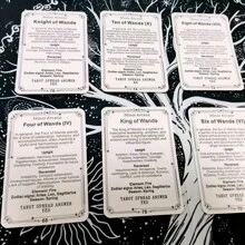 塔罗牌的含义、初学者塔罗牌、塔罗牌指南、理解塔罗牌含义、学习塔罗牌、塔罗牌秘籍、塔罗牌解读 - 黑色 - 查看 3