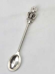 10pcs Exquisite Spoon Pendant Jewelry Pendant, Suitable For Necklace Jewelry Making, Zinc Alloy, DIY Keychain Pendant Necklace And Earring Jewelry Making