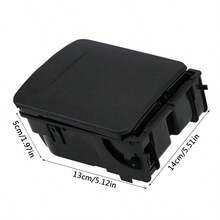 Rear Center Console Armrest Cup Holder For Vw Jetta Golf Mk5 Mk6 Gti Eos Rabbit - Black - View 5