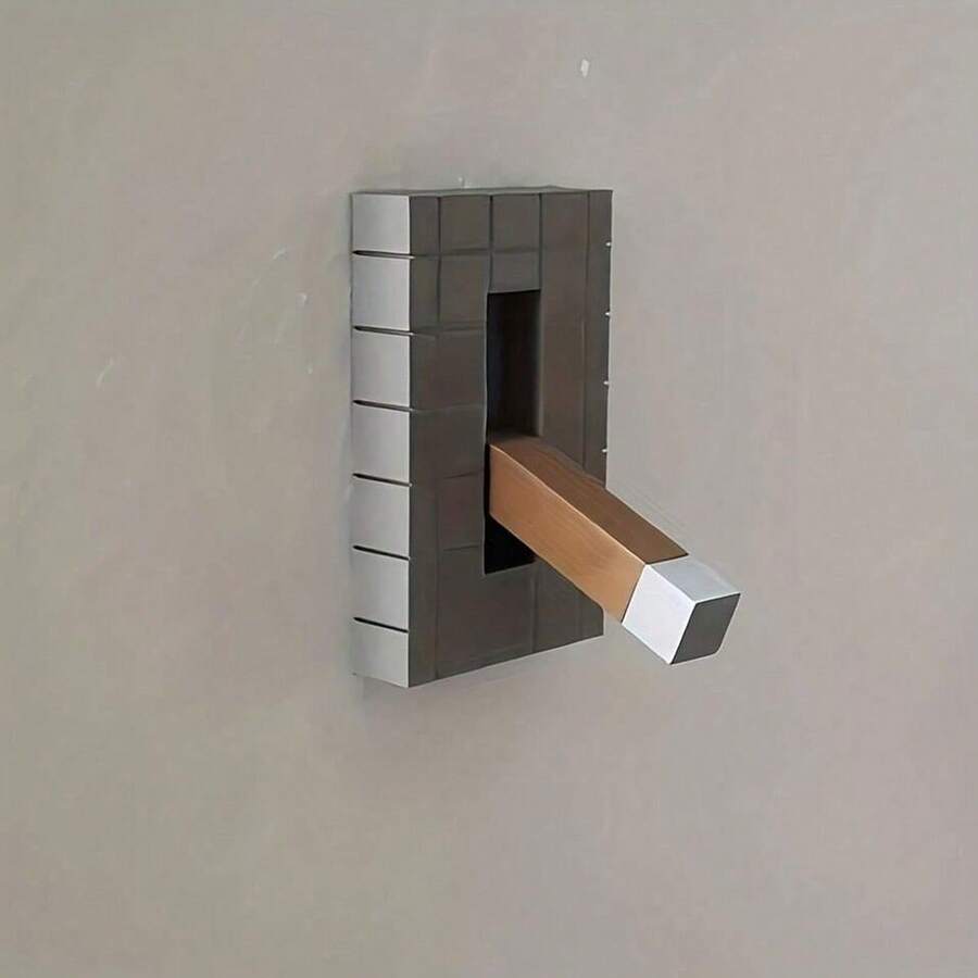 1pc Light Switch Cover With Flip Handle, Light Switch Plate, Game Props Light Switch Cover, Home Decor - Multicolor - View 1