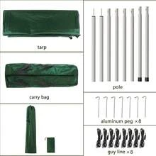 Shade Sails - Army Green - View 7