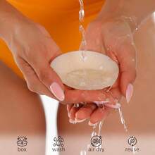 QY Nipple Covers For Women 2 Pairs Sticky Reusable Nipple Pasties Large Silicone Adhesive Nipple Cover No Show 8380 - Caramel - Xem 5