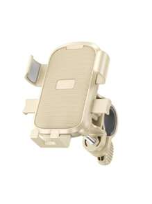 1 件自行车/摩托车手机导航支架，送货骑手手机支架，自动锁电动自行车骑行支架