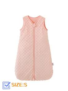 Children Minky Dot Double Layer Swaddle Sleepsack Blanket For Autumn Winter Infant Sleeveless Vest Anti-Kick Sleeping Bag Bedding Sleepwear BACK TO SCHOOL - Multicolor - View 25