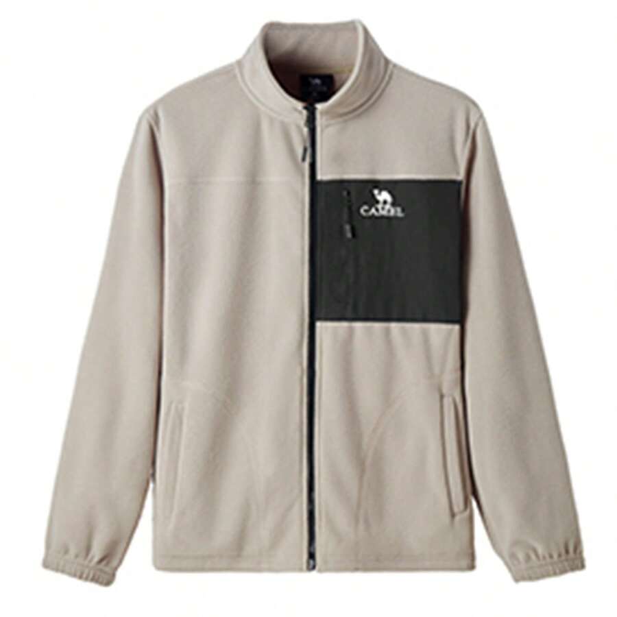 CAMEL CROWN Fleece Jacket Women's Polar Fleece Coat Autumn And Winter Plus Velvet Thick Couple Fleece Jacket