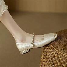 Women Heeled Sandals - 綠色 - 查看 1