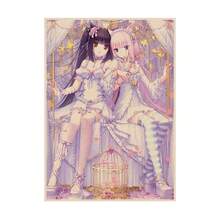 1 件无框香草动漫经典动漫海报白纸贴纸 DIY 房间酒吧咖啡厅美学艺术墙画 - 彩色 - 查看 38