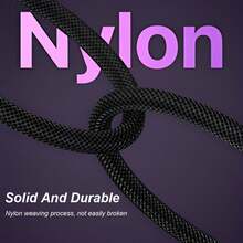 Super Fast Charging Cable With LED Digital Display, Fast Charge Data Line, USB C Type-C Compatible With IPhone 16, 16 Pro Max, 15, 15 Plus, 15 Pro, 15 Pro Max,Compatible With Redmi, Compatible With OnePlus Type C Charger - Black - View 7