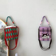 Women Top Handle Bags - SKU-12藍色小狗 - 查看 4