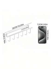 1 件/2 件/4 件壁挂式帽子收纳架，带 6 个挂钩的铁质收纳衣架，便携式多功能收纳衣架，门上帽架，衣柜柜收纳架，适用于所有类型和尺寸的帽子，帽子收纳架，皮带架收纳架，衣柜配件收纳架适合皮带、领带、围巾、吊带背心、帽子、胸罩、鞋子、手提包、连衣裙、裤子、鞋子、牛仔裤、靴子、裙子