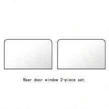 Easypie Selection 2/4 件汽车窗帘，磁性遮阳帘 - 银色反光紫外线保护，易于安装的隔热帘，适用于大多数汽车，防眩光和隐私保护 - 銀色 - 查看 14