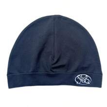 1 件纯色街头休闲尼龙刺绣骷髅帽，男女通用四季针织帽，适合户外运动休闲装秋季服装 - A - 查看 3