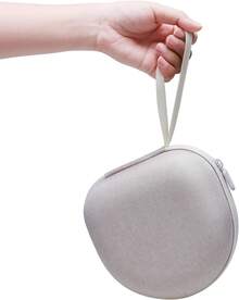 Headphone Case Compatible With  Studio Pro/Soundcore Anker Q20i/BERIBES/TOZO/KVIDIO/ Noise Cancelling Over-Ear Headphones, Beige,9429786 - 米色 - 查看 2