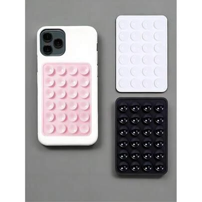 1 件装硅胶吸盘手机壳支架、手机吸盘、Octobuddy、粘性手机握把、粘性手机支架，适用于手机