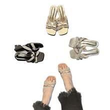 Women Athletic & Outdoor Sandals & Slides - 銀色 - 查看 7