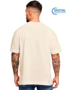 T-Shirt Oversized Deathrow Doberman Streetwear Premium Summer Winter T-Shirt - Hồng_3059 - Xem 2
