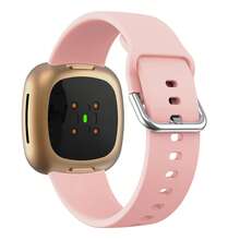 Dây đeo tương thích với Fitbit Sense/Versa 3 / Versa 4 / Sense 2, Dây đeo thể thao bằng silicon mềm, Dây đeo thay thế cho nam nữ - Versa3/Versa4 - Xem 16