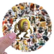 100Pcs Italian Brainrot Stickers Funny Stickers Italian Brainrot Model Tralalero Tralala Tung Tung Tung Sahur Cartoon Stickers Vinyl Waterproof Stickers For Water Bottle,Computer,Laptop,Phone,Luggage,Notebook,Fridge - 100pcs - View 9