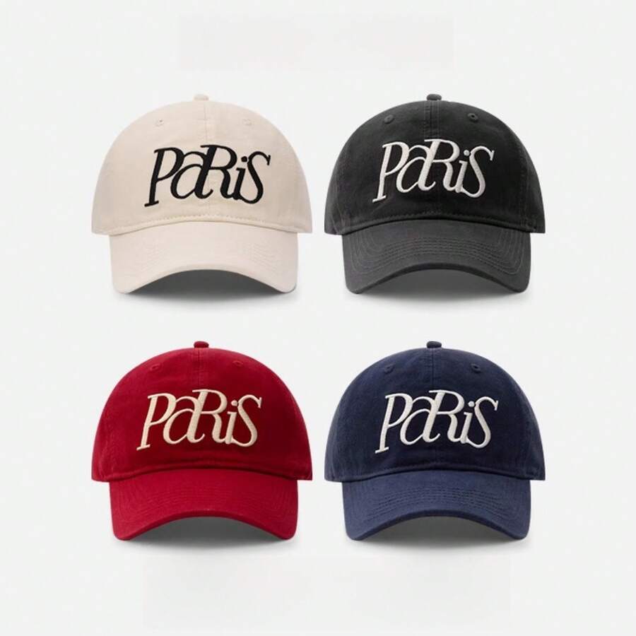 Baseball Caps - PARIS Baseball Cap (grey) - View 1