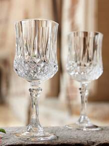 6/12 Juegos de Copas de Champán de alta calidad de 200 ml, Copas de vino tinto con textura de cristal, Adecuadas para fiestas, reuniones, familia y reuniones con amigos