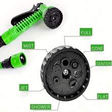 Multi-Functional High-Pressure Garden Water Pipes, Available In Various Sizes, Made Of Thickened Anti-Cracking Material, Lightweight, No Entanglement And No Leakage, Suitable For Balcony Plants, Courtyard Cleaning And Camping Equipment Cleaning (Green/Blue/Orange) - 藍色 - 查看 6
