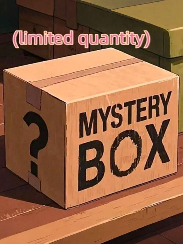 Mystery Box, 2025 Lucky Surprise Mystery Box - Unique Random Items, Many Discounted Price Packages, Excellent Value, 100% Prize-Winning (Blind Box Product Non-Refundable!!!) Suitable For Unique Surprises, Surprise Purchase Of Random Items, Open It And You Will Receive Unexpected Happiness! Party Gift Packages