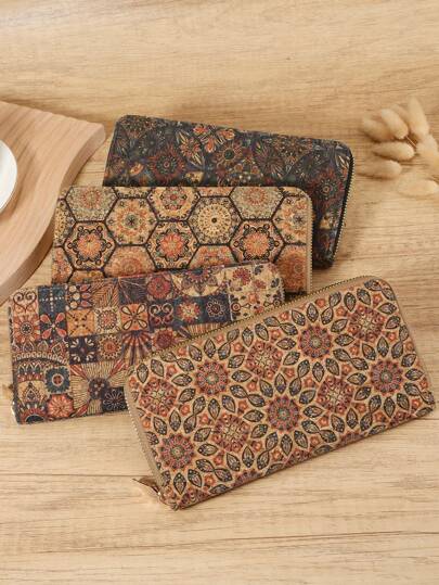 1pc Fashionable Long Purse With Multi Card Slots Long Wallet Phone Compartment And Stylish Design For Women - Ideal For Daily Use And Travel Wallet Purse Wallet Money Wallet Fall Autumn