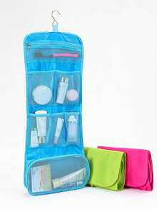 Portable Cosmetic Bag Travel Storage Bathroom Toiletries Waterproof Laundry Bag, Waterproof Bag For Storage, Perfect For Graduates, Teens, Freshmen, Sophomores, Teens, College And High School, Outdoors, Traveling, And Back-To-School Toiletry Bag Wash Bag For Travel For Bathroom Large Capacity Makeup Bag For Men For Women - Multicolor - View 3