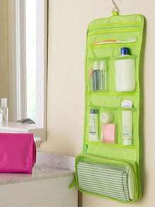 Portable Cosmetic Bag Travel Storage Bathroom Toiletries Waterproof Laundry Bag, Waterproof Bag For Storage, Perfect For Graduates, Teens, Freshmen, Sophomores, Teens, College And High School, Outdoors, Traveling, And Back-To-School Toiletry Bag Wash Bag For Travel For Bathroom Large Capacity Makeup Bag For Men For Women - Multicolor - View 1