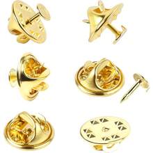 6/12 对蝴蝶手拿包领带夹背面替换别针，带 8 毫米长 4 毫米宽空白别针，适用于工艺品制作 - 彩色 - 查看 10