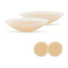 QY Cake Nipple Covers Silicone Nipple Pasties For Women Reusable Invisible Nipple Covers No Show 8380